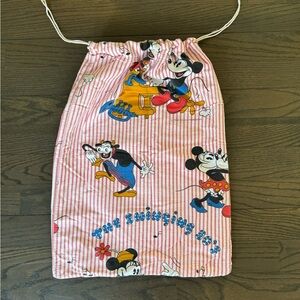 Disney Mickey Mouse Vintage Drawstring Bag